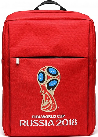 Рюкзак для ноутбука до 15.6" оранжевый с символикой ЧМ по футболу FIFA 2018 CM-F-BC8004